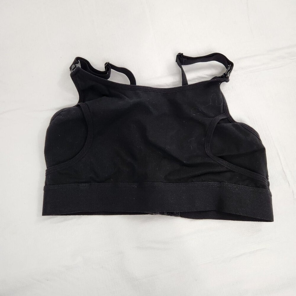 Breastfeeding Pumping Bra Small Black Women's Adjustable Wireless Nursing